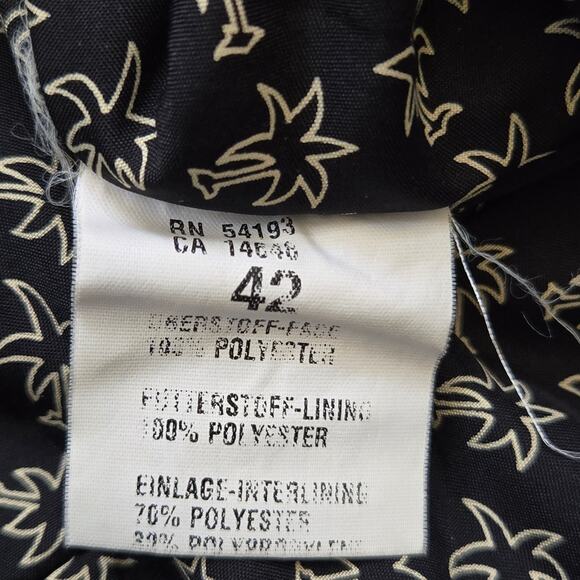 Vintage Bogner Sports One Piece Ski Suit Size 42 Green Black Hidden Hood Belted - Picture 10 of 16